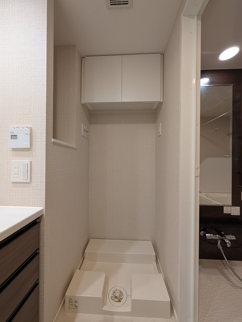 ザ・パークハウス上麻生119号室 洗濯機置き場　2025年10月撮影