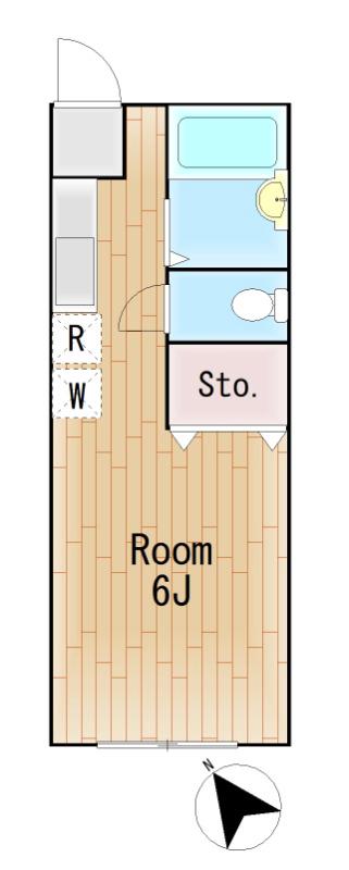 シャンテ・トーゲン1階 間取