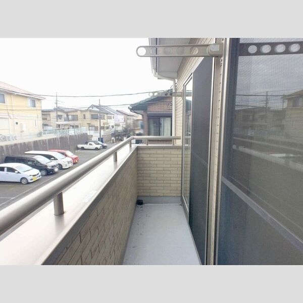 サンライズC号室 バルコニー