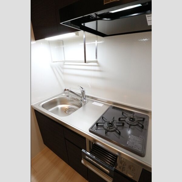 トワ・グレース柏の葉 ガスコンロ2口グリル付き