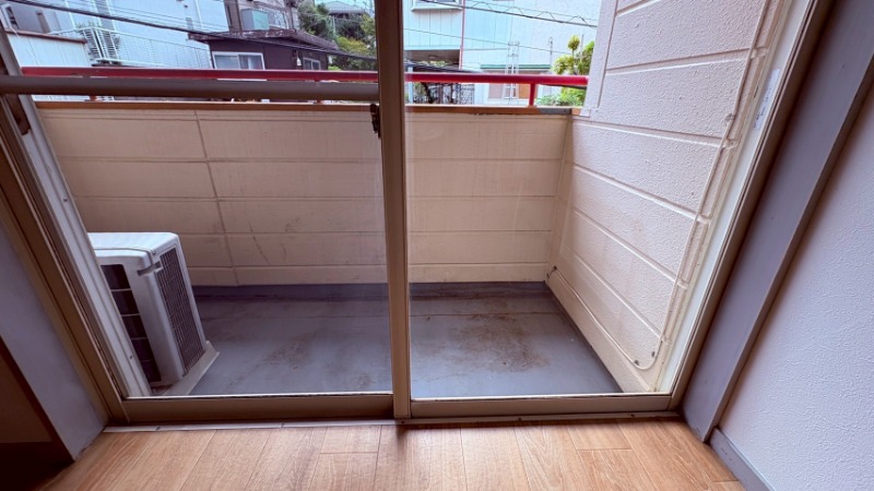 カーサきのこ バルコニー