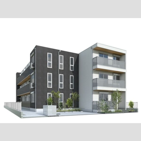 セレスティア東葛西Ⅳ103号室 ※完成予想図につき、実物とは多少異なる場合があります。