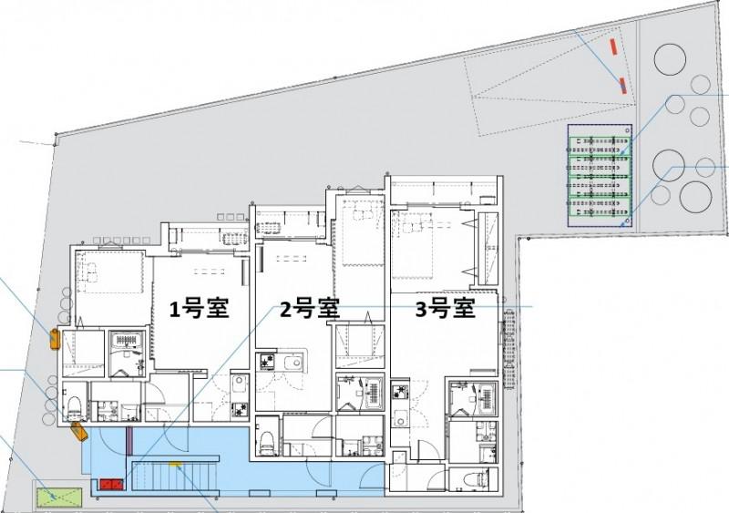 Ｋａｍａｋｕｒａ　Ｈｉｌｌｓ1階 部屋その他