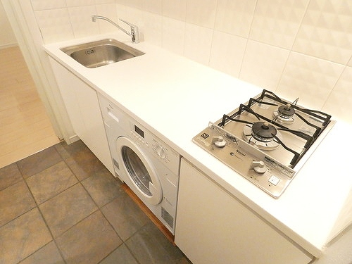 ベルファース市ヶ谷6階 キッチン　※2022年11月撮影