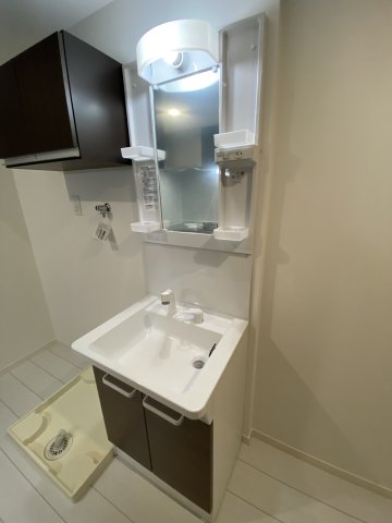 ベイルームヒルズ川崎202号室 洗面