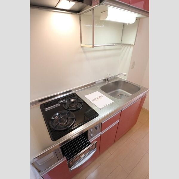 コンフォール.K305号室 ガスコンロ2口グリル付き