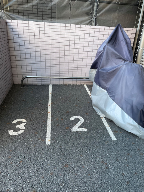 スカイコート押上参番館 バイク置き場