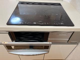 (仮称)流山市駒木マンション205号室 3口ＩＨクッキングヒーター（イメージ）