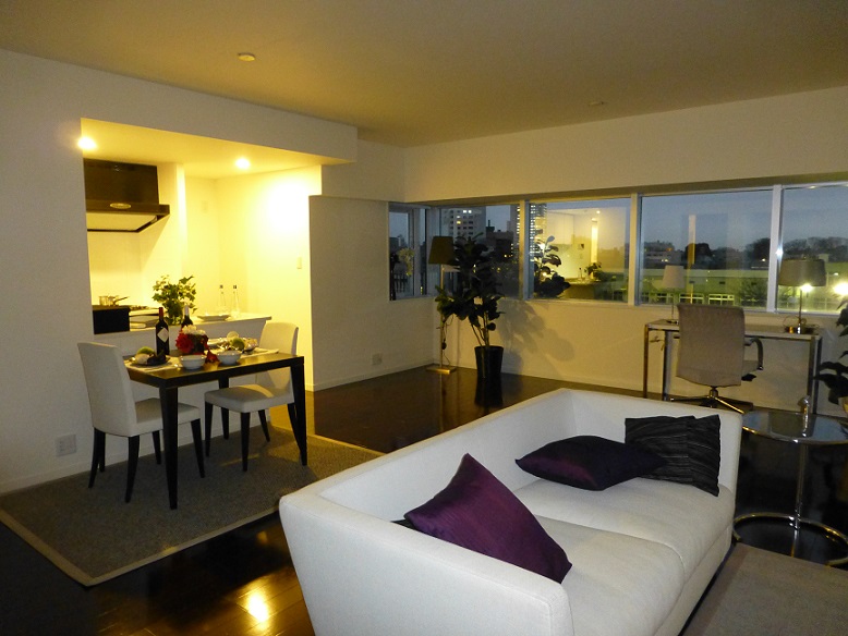 アーバンパーク代官山Ⅱ4階 リビング