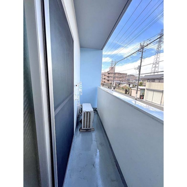 アンリシェール橋本Ａ204号室 バルコニー