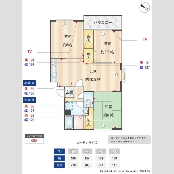 ファミール東宮原307号室 部屋その他