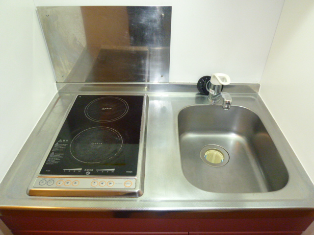 レオパレスコーポモリ 2口電気コンロ