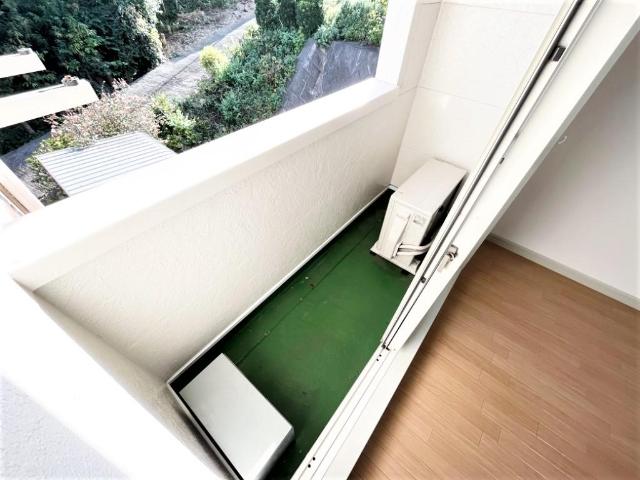 フォンテーヌ201号室 ベランダ