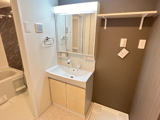 （仮称）柳島アパートＡ棟新築計画106号室 洗髪洗面化粧台（イメージ）