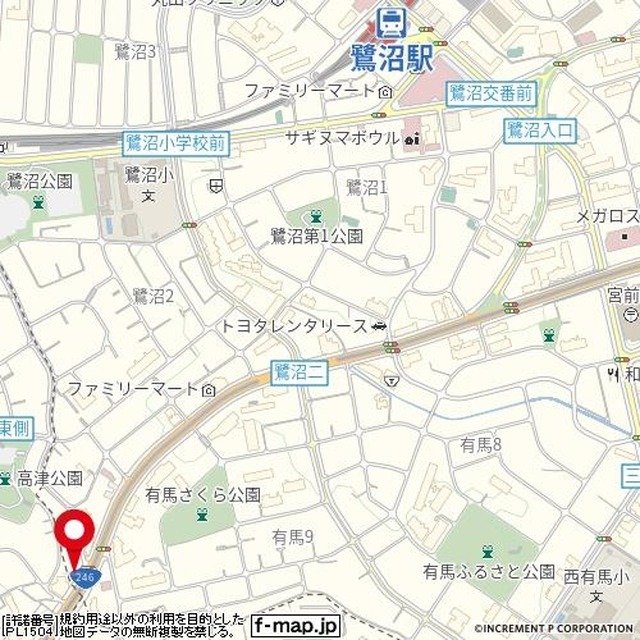 セントパレス鷺沼2階 null