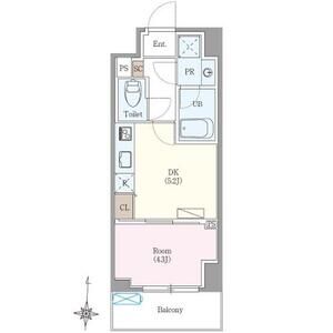 ロイジェント扇橋0603号室 間取