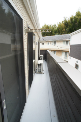 グリーンビラB棟 バルコニー
