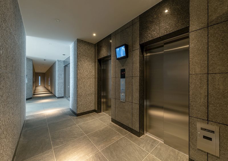 クロスレジデンス飯田橋5階 エレベーターホール