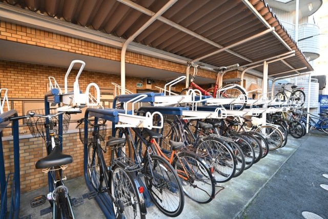 ライオンズマンションときわ台第２2階 駐輪場