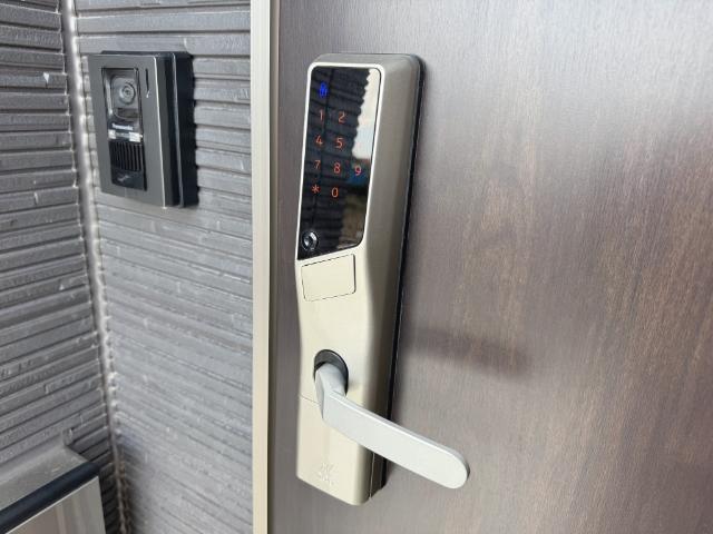 （仮称）千葉市中央区大森町新築アパート106号室 電子錠（イメージ）