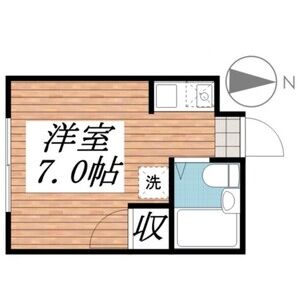 ビラメゾン国立0103号室 間取