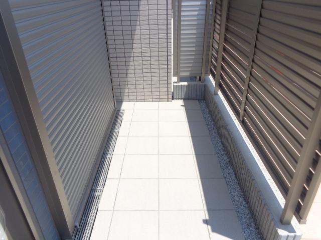 アンソレイユ102号室 ベランダ