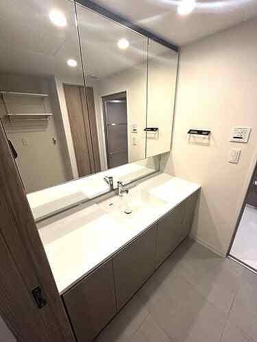 パークホームズ柏サンク 洗面台　※2026年1月の写真