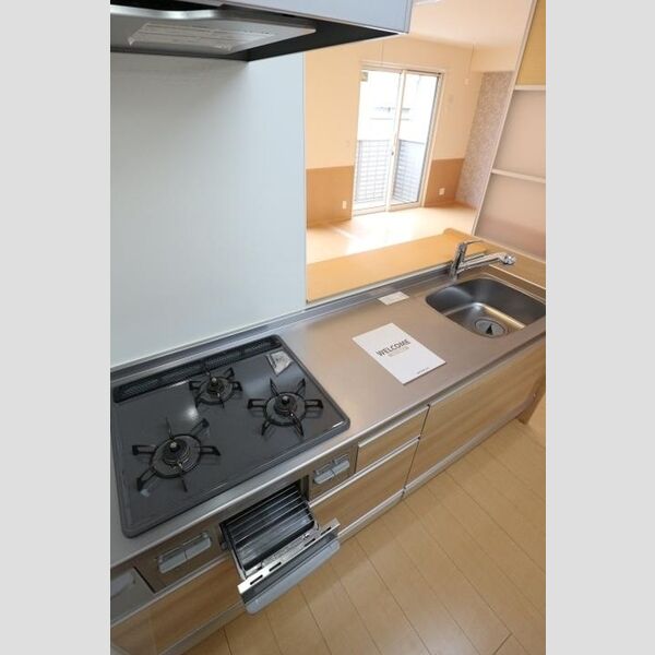 フォリウムー　M ガスコンロ3口グリル付き