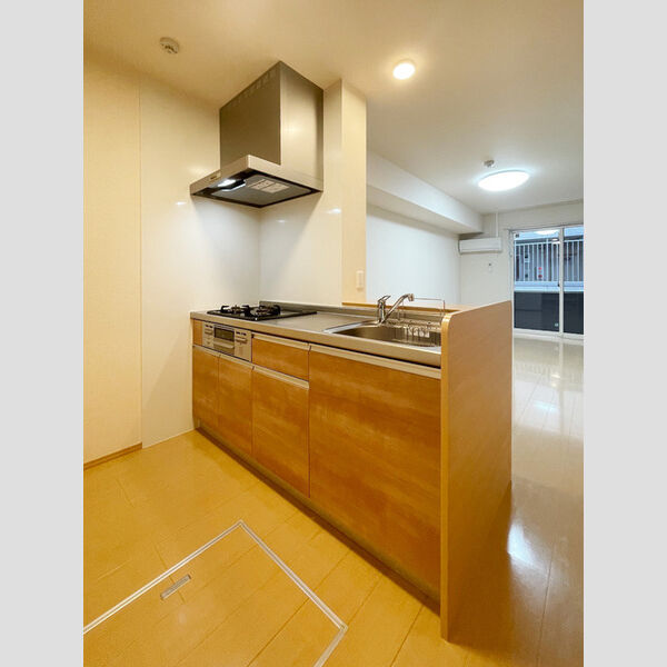 メルヴェーユ三郷中央　A105号室 対面キッチン