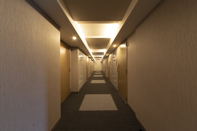 プラウドフラット木場Ⅱ901号室 ホテルライクな内廊下