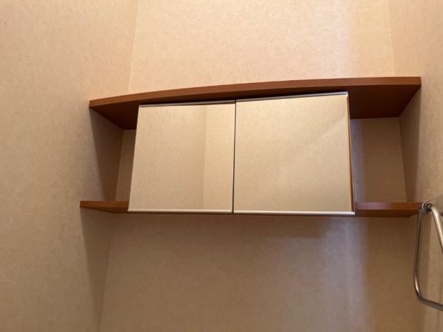 クレメント駒木Ｂ トイレ収納