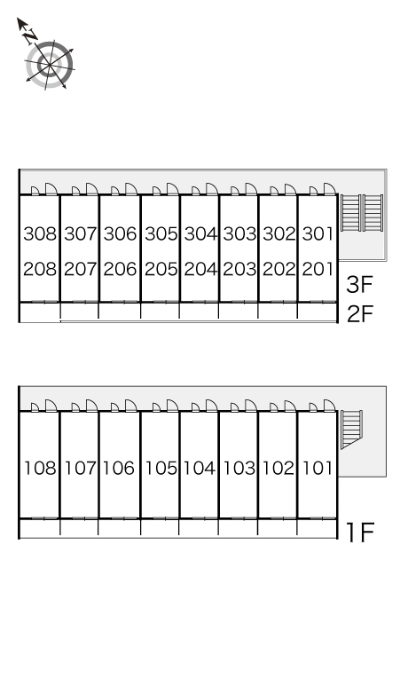 レオパレスプチベルク四番館107号室 部屋その他