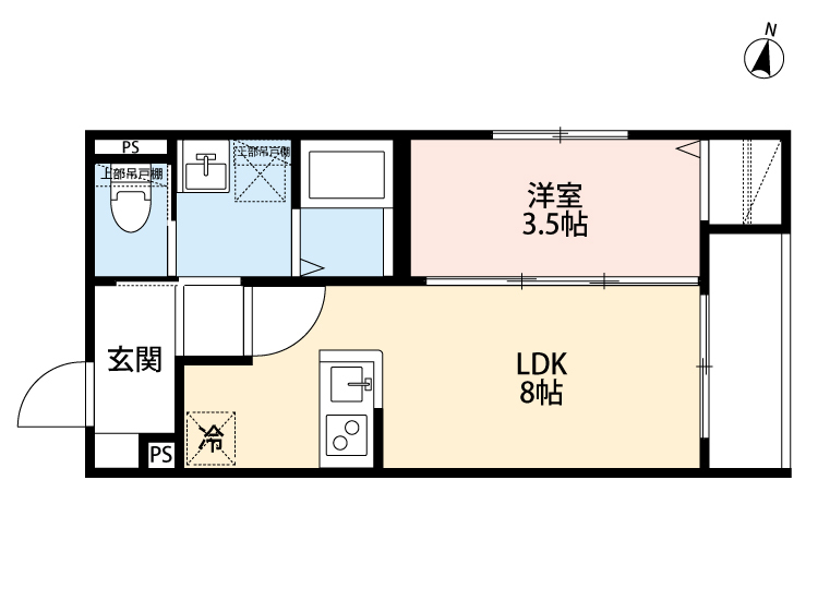 Ｌａ　Ｌｕｃｅ　岩槻2階 間取