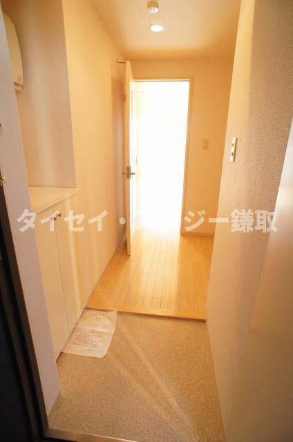 芝コーポ５号館 玄関です