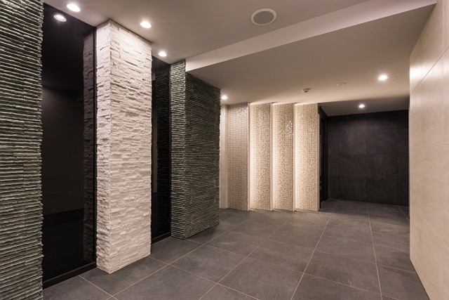 ガーラ・ステーション横濱大通り公園8階 落ち着いたロビーです