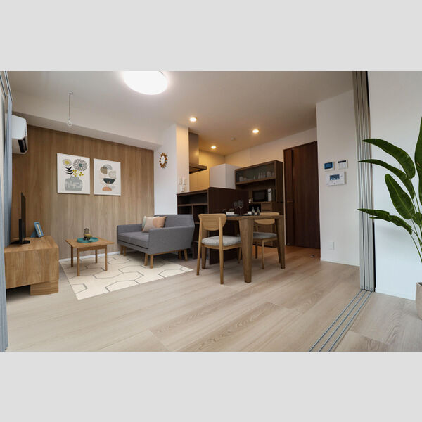 エーデルハイムⅢ リビング(※家具・家電等はCGです)