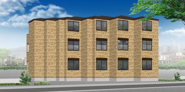 スキット本厚木203号室 ※パース