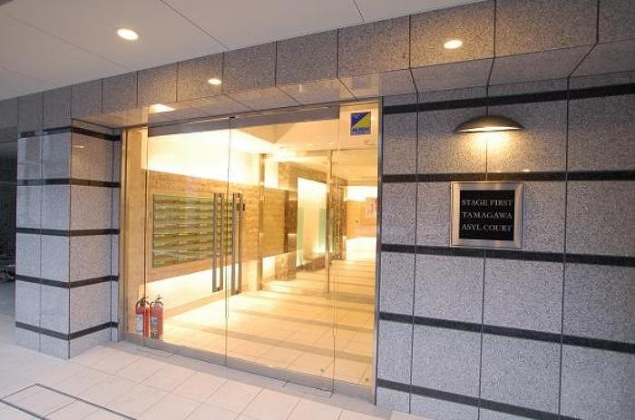 ステージファースト多摩川アジールコート エントランス