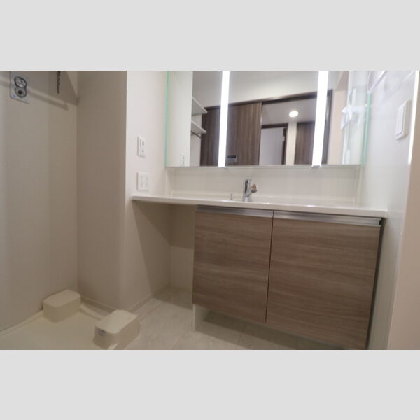 D-sereno武蔵藤沢201号室 ワイド洗髪洗面化粧台