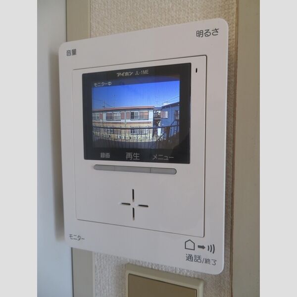 ハイツ井上　B 録画機能付カラーテレビインターホンです。