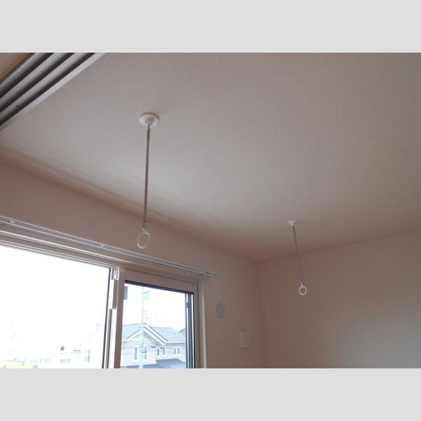 プランドール　A201号室 室内洗濯物干し