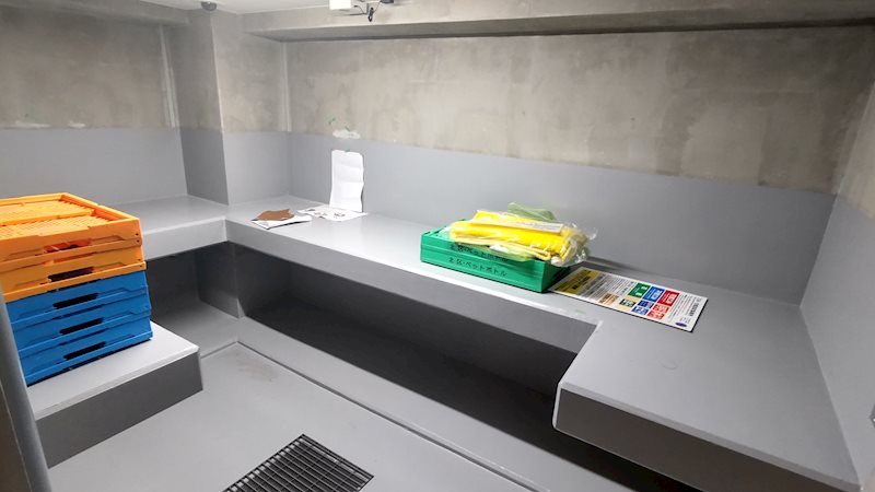 クレヴィアリグゼ西巣鴨2階 ゴミ置場