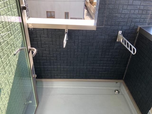 フレグランスリアン201号室 ベランダ