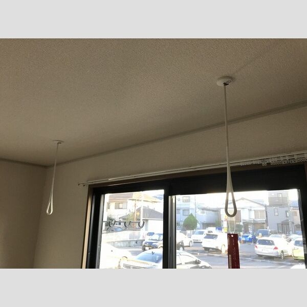 ハイムリベェール106号室 106号室　室内物干