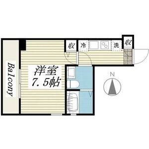 インフィニティ大宮0301号室 間取