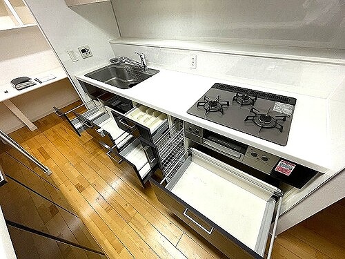 ザ・ステイツ志木本町ステーションフロント キッチン収納　※前回募集時2023年5月撮影の写真