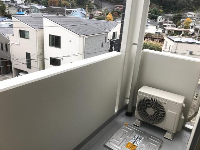 八景しお彩401号室 ベランダ