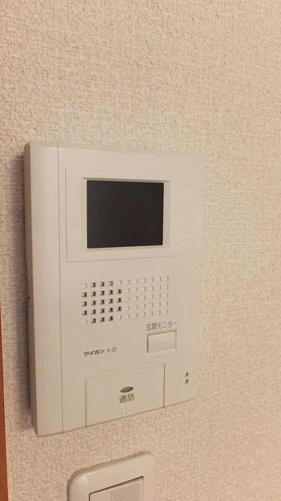 レオパレスミチト102号室 モニター付インターホン