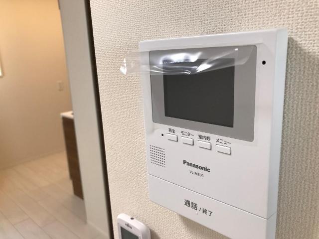 アウローラ東豊田206号室 カメラ付インターホン
