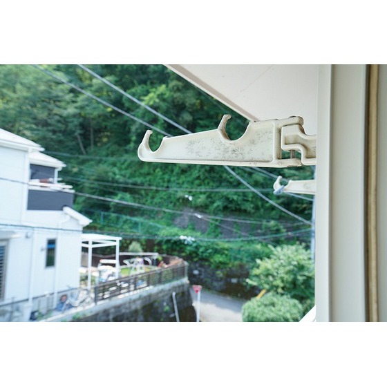 ベルシオン長沼0201号室 洗濯物干せます